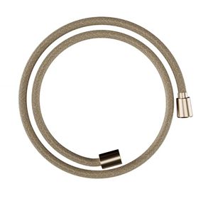 HANSGROHE DESIGNFLEX sprchová hadica 1250 mm, textilná, s ochranou proti prekrúteniu a zlomeniu, kartáčovaný bronz