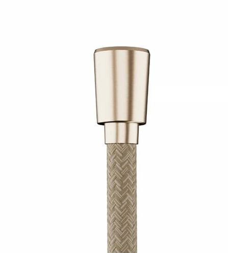 HANSGROHE DESIGNFLEX sprchová hadica 1250 mm, textilná, s ochranou proti prekrúteniu a zlomeniu, kartáčovaný bronz 28220140 Obrázek - fotka