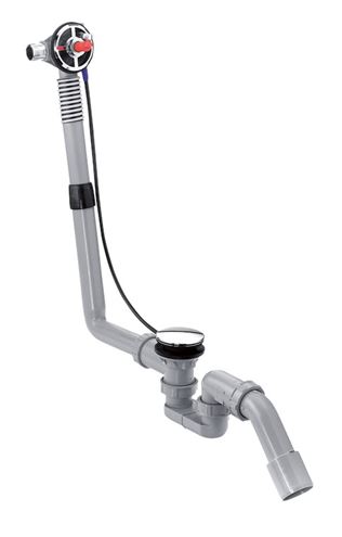 HANSGROHE EXAFILL S vaňový sifón 78 cm, s napúšťaním prepadom, bovden, chróm 58115180 Obrázek - Hlavní obrázek