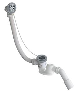 CONCEPT 200 vaňový sifón 60 cm, so zátkou