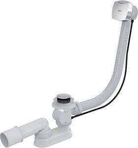 ALCA vaňový sifón 57 cm, bovden, chróm