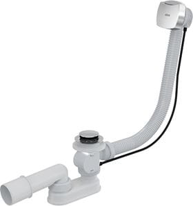 ALCA vaňový sifón 100 cm, bovden, chróm