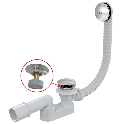 ALCA vaňový sifón 57 cm, click-clack, chróm A507CKM Obrázek - Hlavní obrázek