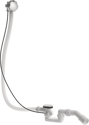 DURAVIT D-CODE vaňový sifón 100 cm, bovden, chróm 790226000001000 Obrázek - Hlavní obrázek