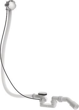 DURAVIT D-CODE vaňový sifón 100 cm, bovden, chróm
