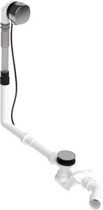 DURAVIT QUADROVAL vaňový sifón 70 cm, s napúšťaním prepadom, bovden, chróm