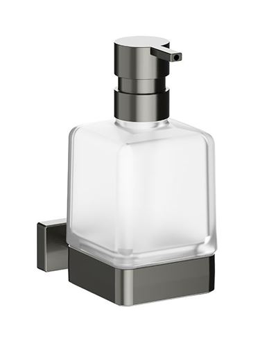 INDA LEA 1800 dávkovač tekutého mydla 250 ml, nástenný, sklo, brúsený grafit A18120MB21 Obrázek - Hlavní obrázek