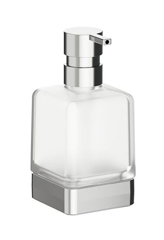 INDA LEA 1800 dávkovač tekutého mydla 250 ml, sklo, chróm A1812ZCR21 Obrázek - Hlavní obrázek