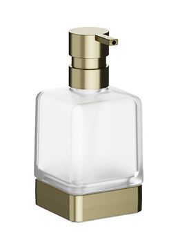 INDA LEA 1800 dávkovač tekutého mydla 250 ml, sklo, bronz
