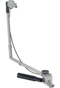 GEBERIT vaňový sifón 73 cm, s napúšťaním prepadom, bovden, chróm