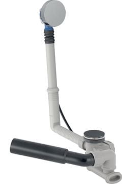GEBERIT vaňový sifón, flexibilný, bovden, chróm