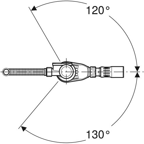 GEBERIT vaňový sifón 50 cm, bovden, chróm 150.751.21.6 Obrázek - fotka