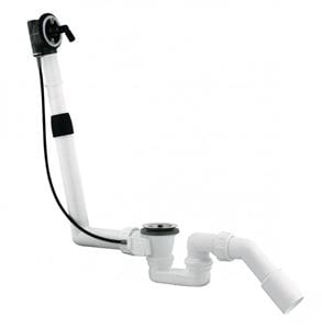 KLUDI ROTEXA vaňový sifón 45 cm, s napúšťaním prepadom, bovden