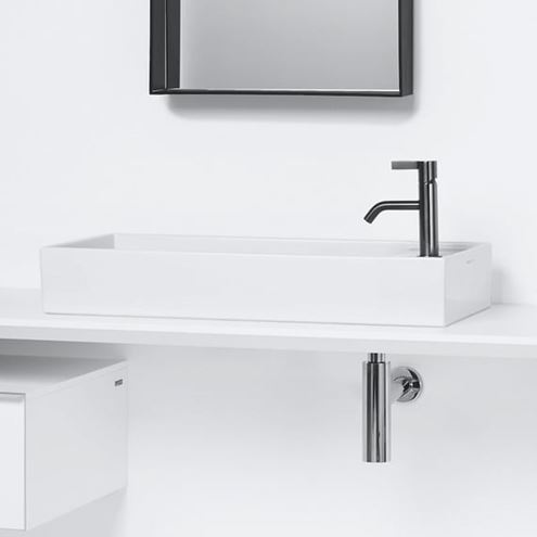 KARTELL BY LAUFEN umývadlo na dosku 75 cm, s otvorom pre batériu, bez prepadu H8123320001111 Obrázek - fotka