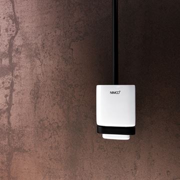 NIMCO MAYA sada WC doplnkov, matná čierna MAC SET-94KN-90 Obrázek - fotka