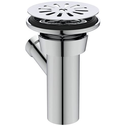 IDEAL STANDARD drezový sifón DN40, s prípojkou a neuzatvárateľným výpustom D5870AA Obrázek - Hlavní obrázek