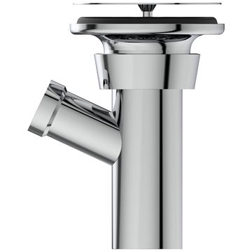 IDEAL STANDARD drezový sifón DN40, s prípojkou a neuzatvárateľným výpustom D5870AA Obrázek - fotka