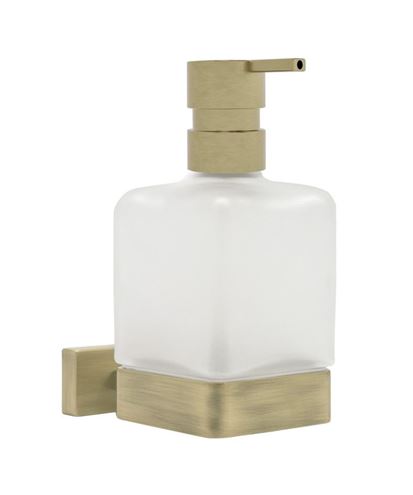 INDA LEA 1800 dávkovač tekutého mydla 250 ml, nástenný, sklo, brúsené zlato A18120GB21 Obrázek - Hlavní obrázek