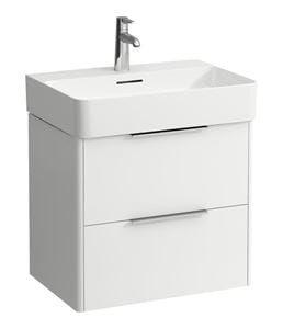 LAUFEN BASE skrinka pod umývadlo 58,5x39x51,5 cm, 2 zásuvky, matná biela