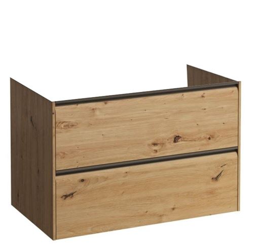 LAUFEN MEDA skrinka pod umývadlo 78,4x45x51,5 cm, 2 zásuvky, s organizérom, divoký dub H4215920112671 Obrázek - Hlavní obrázek