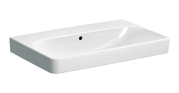 GEBERIT SMYLE SQUARE umývadlo 75 cm, s prepadom