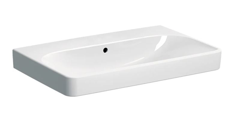 GEBERIT SMYLE SQUARE umývadlo 75 cm, s prepadom 500.249.00.2 Obrázek - Hlavní obrázek