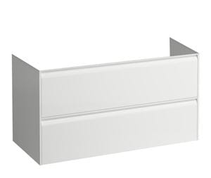 LAUFEN MEDA skrinka pod umývadlo 98,4x45x51,5 cm, 2 zásuvky, s organizérom, matná biela