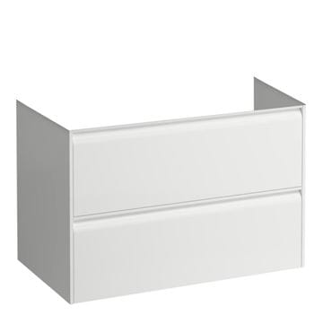 LAUFEN MEDA skrinka pod umývadlo 78,4x45x51,5 cm, 2 zásuvky, s organizérom, matná biela