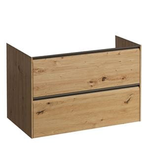 LAUFEN MEDA skrinka pod umývadlo 78,4x45x51,5 cm, 2 zásuvky, s organizérom, divoký dub