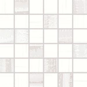 RAKO EASY mozaika 30x30(5x5) cm, lepená na sieti, mat, biela