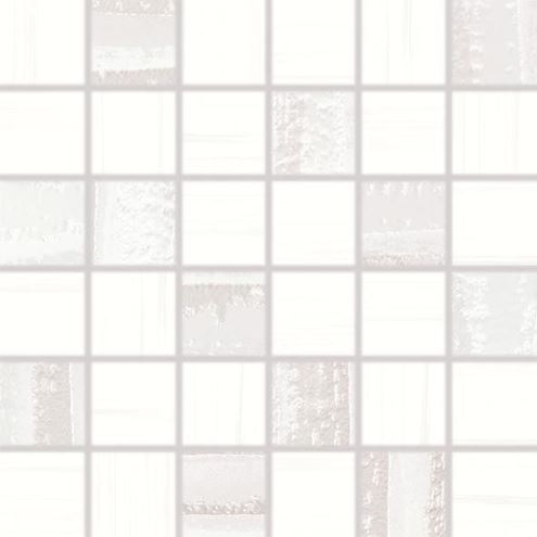 RAKO EASY mozaika 30x30(5x5) cm, lepená na sieti, mat, biela WDM05060 Obrázek - Hlavní obrázek