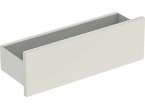 GEBERIT SMYLE SQUARE polica 45x15x14,8 cm, nástenná, pieskovo šedá