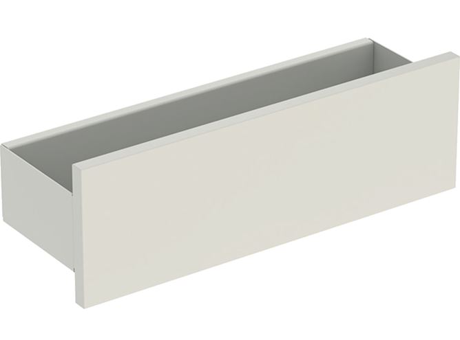GEBERIT SMYLE SQUARE polica 45x15x14,8 cm, nástenná, pieskovo šedá 500.362.JL.1 Obrázek - Hlavní obrázek