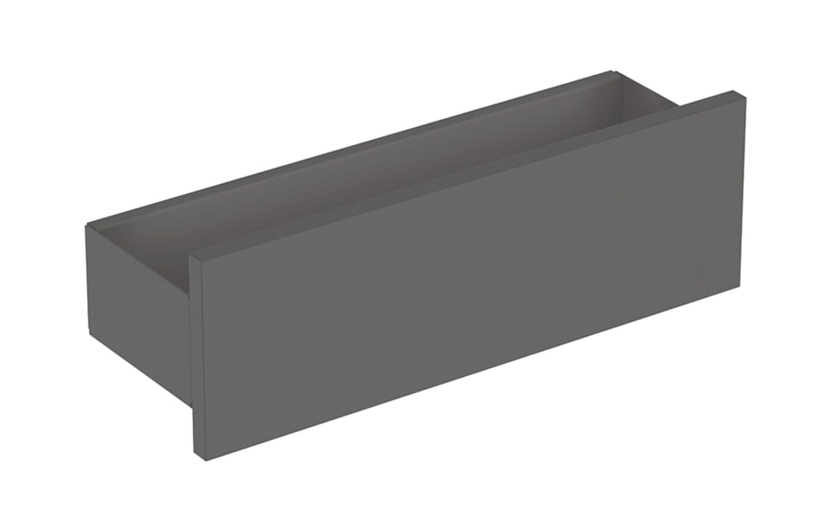 GEBERIT SMYLE SQUARE polica 45x15x14,8 cm, nástenná, matná láva