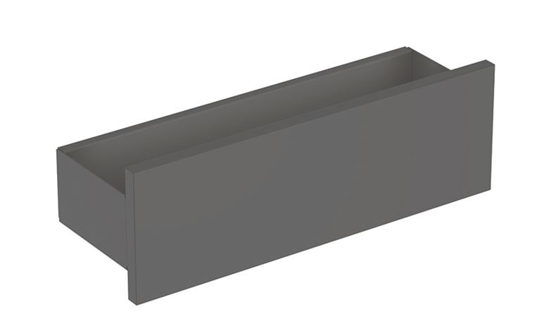 GEBERIT SMYLE SQUARE polica 45x15x14,8 cm, nástenná, matná láva 500.362.JK.1 Obrázek - Hlavní obrázek