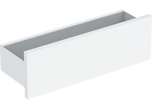 GEBERIT SMYLE SQUARE polica 45x15x14, 8 cm, nástenná, biela lesk
