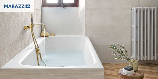 Nedokonalosť omietky bola inšpiráciou pre Marazzi Fresco