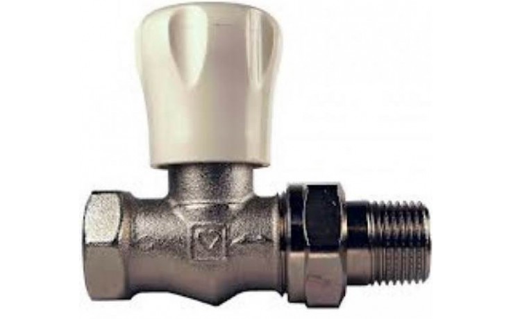 HERZ GP 5523 regulačný ventil 1/2", radiátorový, ručný, priamy, pre závitové rúrky, vnútorný závit, kúrenie, mosadz