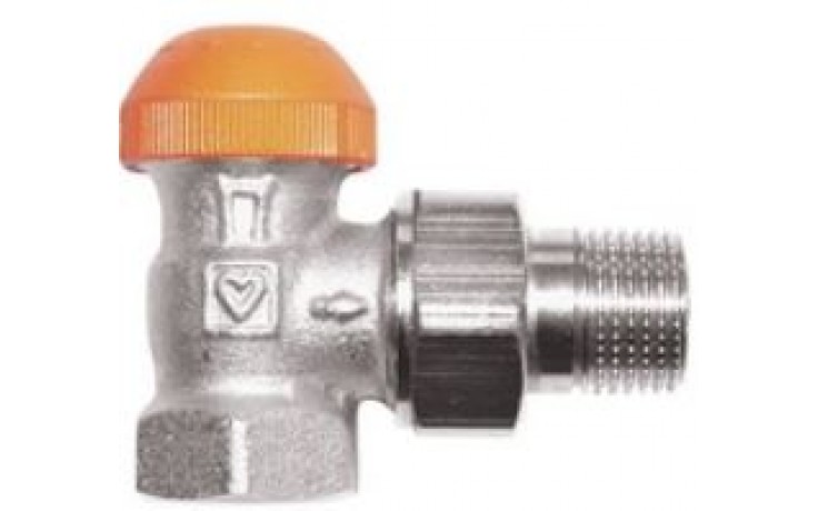 HERZ TS-98-V termostatický ventil 3/4" rohový, s plynulým odčítateľným prednastavením