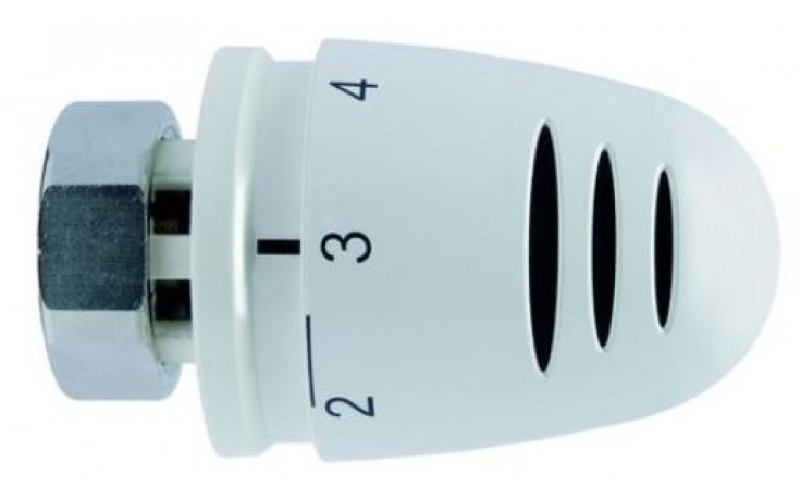 HERZ DESIGN termostatická hlavica "MINI KLASIK" M28x1,5 s pripojovacím závitom, s kvapalinovým čidlom (hydrosenzorom)