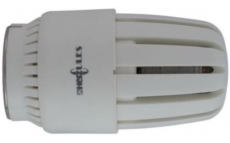 HERZ HERZCULES termostatická hlavica M30x1,5, 10K, v masívnom vyhotovení, biela