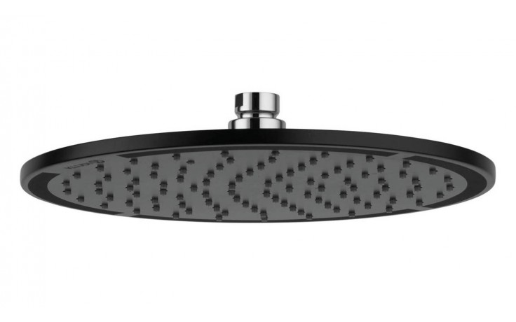 KLUDI A-QA horná sprcha pr. 250 mm, matná čierna/chróm