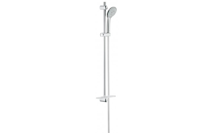 GROHE EUPHORIA 110 CHAMPAGNE sprchová súprava 4-dielna, ručná sprcha pr. 110 mm, 3 prúdy, tyč, hadica, polička, chróm