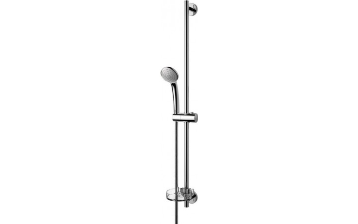 IDEAL STANDARD IDEALRAIN SOFT S1 sprchová súprava 4-dielna, ručná sprcha pr. 80 mm, tyč, hadica, mydelnička, chróm
