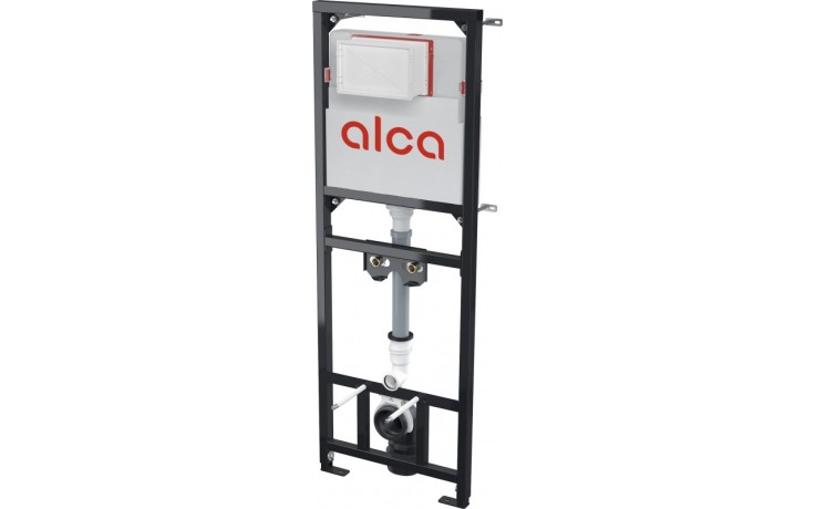 ALCA A108 montážny rám 1500mm, s nádržkou, na výlevku s odpadom DN90/110 a batériou