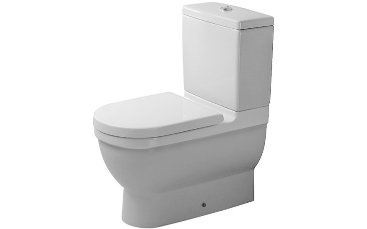DURAVIT STARCK 3 stojace WC 360x655mm, kombinované, hlboké splachovanie, biela wondergliss