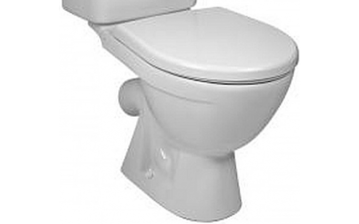 JIKA LYRA PLUS WC misa 360x630mm, šikmý odpad, biela