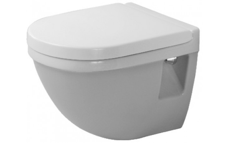 DURAVIT STARCK 3 závesné WC 360x485mm, hlboké splachovanie, biela wondergliss