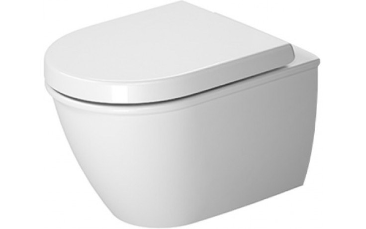DURAVIT DARLING NEW závesné WC Compact 360x485mm, hlboké splachovanie, biela