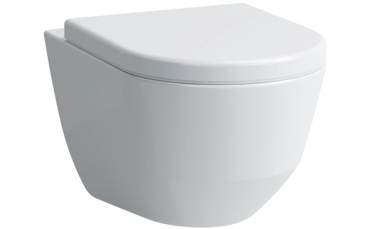 LAUFEN PRO závesné WC Rimless 360x530mm hlboké splachovanie, biela LCC 8.2096.6.400.000.1
